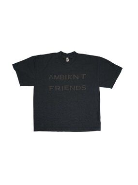 Los Angeles Apparel Ambient Friends T-Shirt in Black
